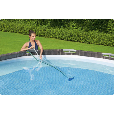58013 Pool Cleaning Kit: Vacuum, Telescopic Pole, and Net