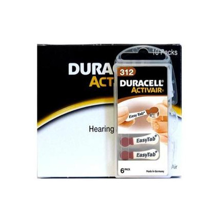 Duracell DA312 Batterie