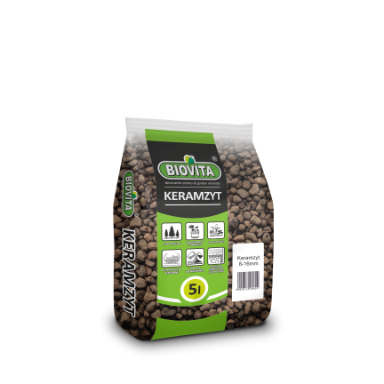BIO4 BIOVITA BLÄHTON 5L 8-16MM GARTENBAU NATÜRLICHE DRAINAGE FÜR TÖPFE