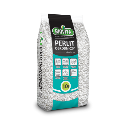 BIO2 BIOVITA GARTENBAU-PERLIT 10L NATÜRLICHER BODENVERBESSERER BODENZUSATZ