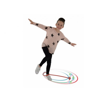 SS11 SKÁKACÍ ŠVIHADLO HULA HOOP PRO SKIPPER NOHU CVIČENÍ VEDL