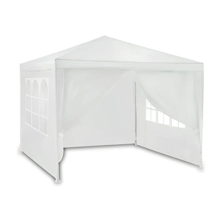 TG77595-2 GARTENPAVILLON ZELT 4 WAND PAVILLON GARTEN PARTY KOMMERZIELL