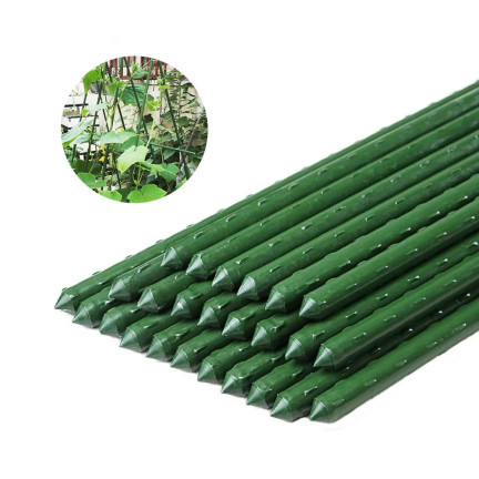 Tomato stakes, plant supports, garden stakes for cucumbers, 40 pcs./set, 11 mm x 120 cm
