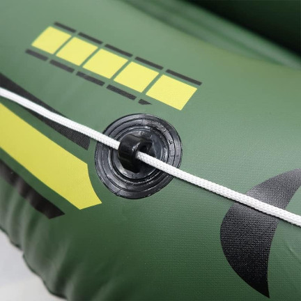 TG77792 BOOT SCHWIMMEN PONTON 1 PERSON PUMPE PADDELT ANGELN FÜR DIE FISCHEREI