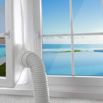 TG67384 Window Seal for Air Conditioner, 300 cm, White