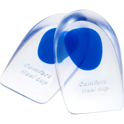 TG56606 Silikon Fersensporn Einlagen Gel Einlegesohlen Paar 2pc schmerzhafte Füße