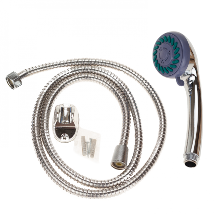 616301 Sprchová souprava velká rukojeť s hadicí chromová
