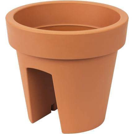 DLOFR250-R624 TOPF TERRAKOTTA BALKONTOPF LOFLY GELÄNDER