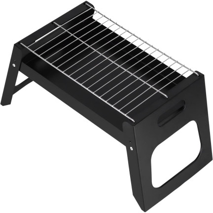 TG71420 KLAPPBARER CAMPING BBQ TRAGBARER HOLZKOHLEGRILL