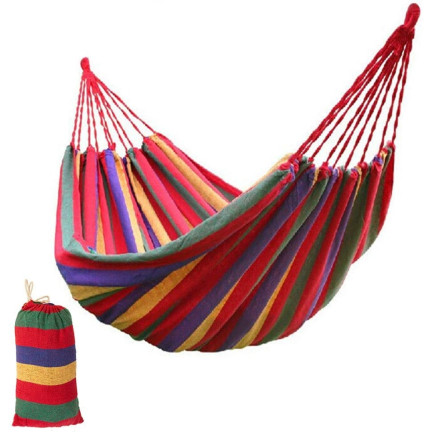 UU29 2-Personen-GARTENHAMMER BUMMING RUMMING REST 200x160 CM + Seile