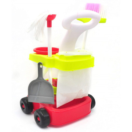 TG59969 REINIGUNGSSET ZUBEHÖR FÜR WAGEN MOP Broom Spielzeug für Kinder