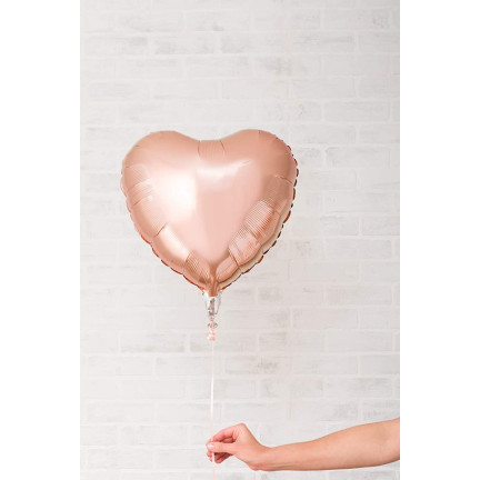 TG66235-3 HELIUM ROSA HERZ FOLIENBALLON