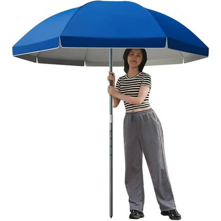 GAO8364 STRANDSCHIRM ZERBRECHLICH GARTENSCHIRM MIT UPF 30+ FILTER 155CM