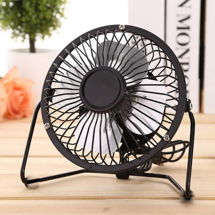 PC74 USB VENTILÁTOR STOJÍCÍ KOVOVÝ KANCELÁŘSKÝ STOLNÍ VENTILÁTOR STOLNÍ VENTILÁTOR
