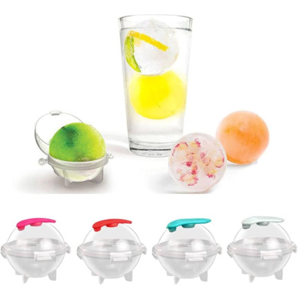Eisform eis kugeln form 4 stück für getränke gross