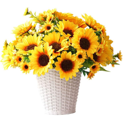 CV18502 SONNENBLUMEN STRAUSS VON SONNENBLUMEN KUNSTBLUMEN