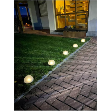 TG55962 SOLÁRNÍ LED VEDL 5PC BAREVNÉ POLOKOULE LAMPA