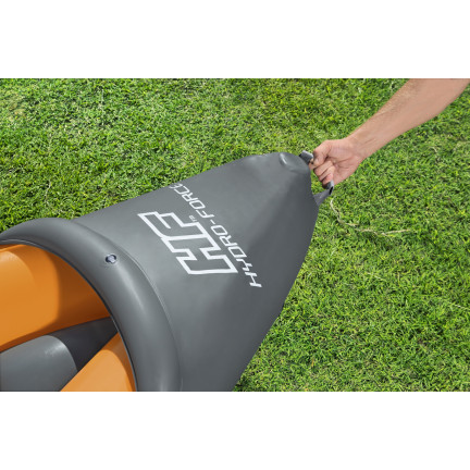 65077 Lite-Rapid 2-person inflatable kayak, 321x88 cm, with pump and paddles – Bestway 65077