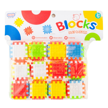 TG71162 BLOKS KREATIVNÍ KOSTKY SADA VZDĚLÁVACÍ