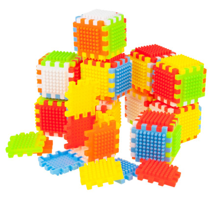 TG71162 BLOKS KREATIVNÍ KOSTKY SADA VZDĚLÁVACÍ