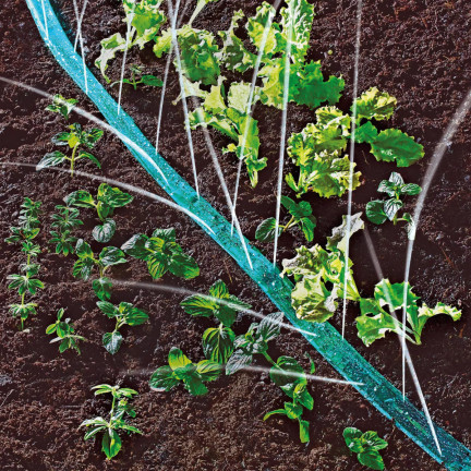 TG67343 GARTENSCHLAUCH TROPFEN FLEXIBLE BEWÄSSERUNG SYSTEM 30M