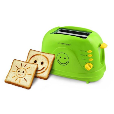 ES144Z TOASTER TOAST SANDWICH MAKER 750W FÜR KINDER SMILEY