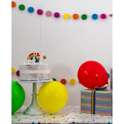 TG41913-2 leuchtende LED-Ballons LIGHTED 5 SHEET MIX COLOURS