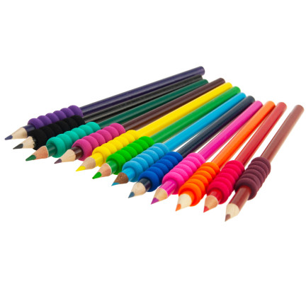 701801 BLEISTIFTE MIT SCHAUMSTOFFGRIFF, 12ER-SET