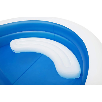 54337 AUFBLASBARER POOL FÜR KINDER ERWACHSENE MIT ÜBERDACHUNG
