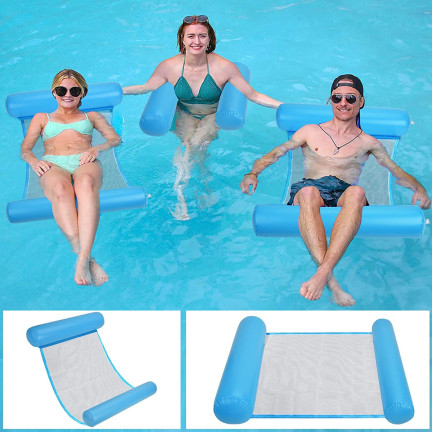 Wasser hängematte schwimmen matratze aufblasbar für schwimmbad