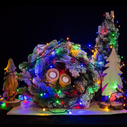 LM100 WEIHNACHTSBAUM LEUCHTET 100 LED MEHRFARBIG 8 LICHTMODI FÜR DEN BAUM