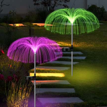 TG71397 SOLÁRNÍ LAMPA 2KS/ZAHRADA VEDLA MEDÚZA BUŠÍCÍ SVĚTLO