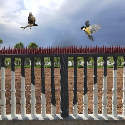 TG71387-2 Bird spikes for pigeons and small animals (1 pc.) Bird repellent strip for birds, cats, and martens