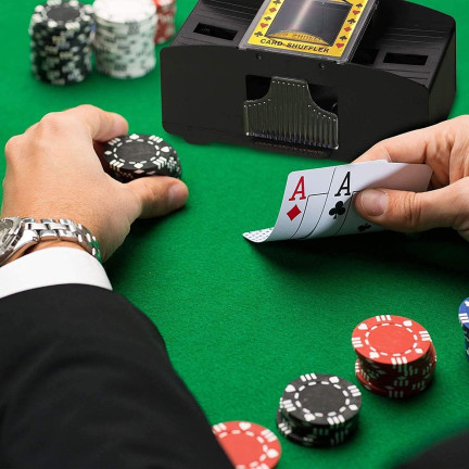 AG101B Poker Card Shuffler – Automatic Poker Shuffler