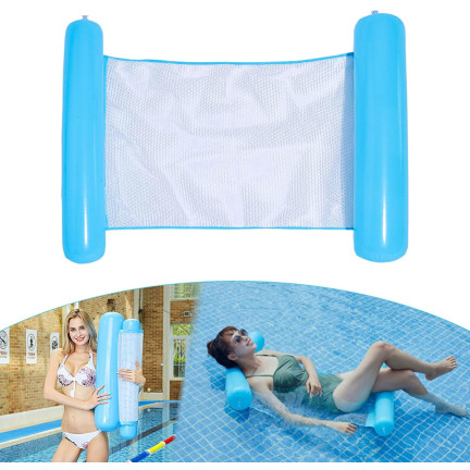 Wasser hängematte schwimmen matratze aufblasbar für schwimmbad