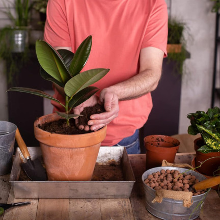 BIO13 JEMNÝ KERAMZIT 5L 4-8MM ZAHRADNICKÝ PŘÍRODNÍ DRENÁŽNÍ MATERIÁL PRO KVĚTINÁČE