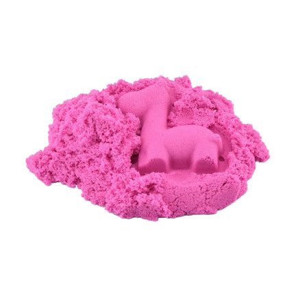TG60132-4 KINETICKÝ PÍSEK MAGIC 1KG PÍSKOVÁ BARVA RŮŽOVÁ