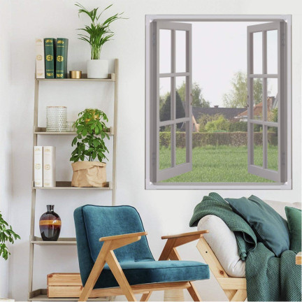 TG56031-1 Klettband für Moskitonetze weiß selbstklebend 560cm