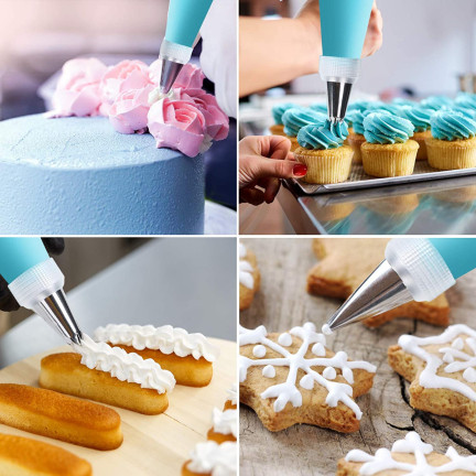 TG67394 silicone CAKE HANDLE CAKE DECORATOR + 24 Stifte