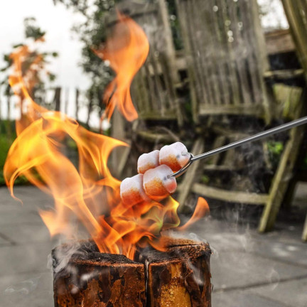 NN95 TÁBORNICKÁ VIDLIČKA NA KLOBÁSY TELESKOPICKÁ SKLÁDACÍ VIDLIČKA BBQ GRIL