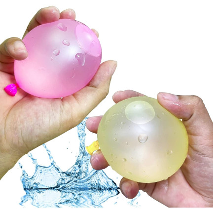TG48074 WASSERBOMBEN-BALLONS PASTELLFARBENE WASSERBALLONS SET MIT 100 STÜCK.