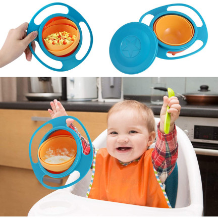 AS26 Trinklerntasse mit tropffreier Schale GYRO BOWL