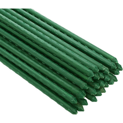 Tomato stakes, plant supports, garden stakes for cucumbers, 40 pcs./set, 11 mm x 120 cm