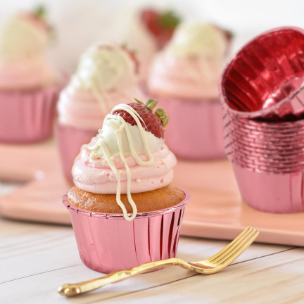 TG80292-4 MUFFIN PAPILLOTS BABY CUPS 50pcs. SPARKLING