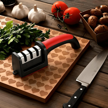 TG56178 3-in-1 Three-Phase Kitchen Knife Sharpener