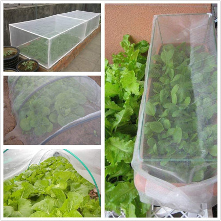 TG67717 Insect Protection Netting, Garden Bed Netting, Insect-Proof, 3x6m, 80-mesh