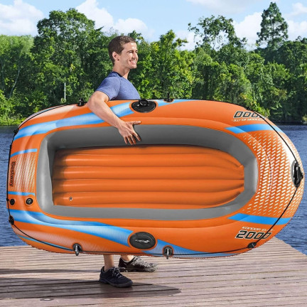 61139 Bestway-Schlauchboot, Touristen-Schlauchboot, Condor Elite 2000 Floß 1.96 X 1.06 M