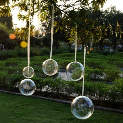 TG39029-BN BOMBLE ACRYLIC FULL FOLDING BALLS PLASTIC 5cm TRANSPARENTNÍ