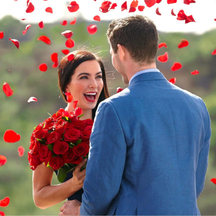 TG71326 KONFETY RŮŽE OKVĚTNÍ LÍSTKY ČERVENÁ STŘELBA TRUBKA PRO SVATBU ZASNOUBENÍ VALENTÝN SVATBA
