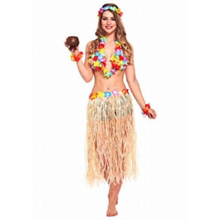 SP52 Hawaiian flowers Hawaiian necklace party